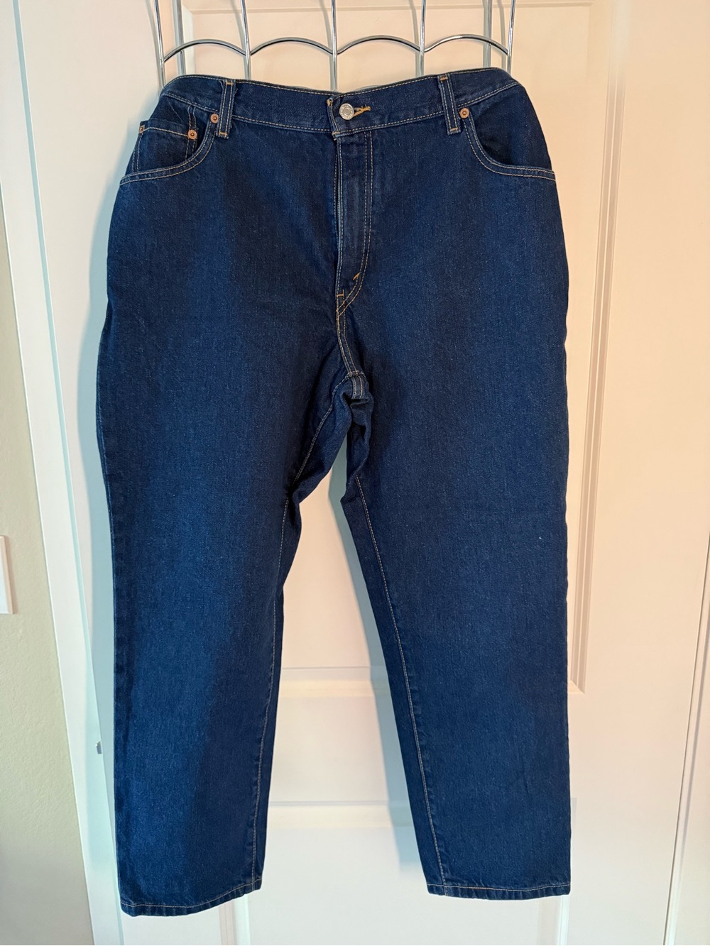 Levi's High-Rise Women's Dark Blue Denim Jeans